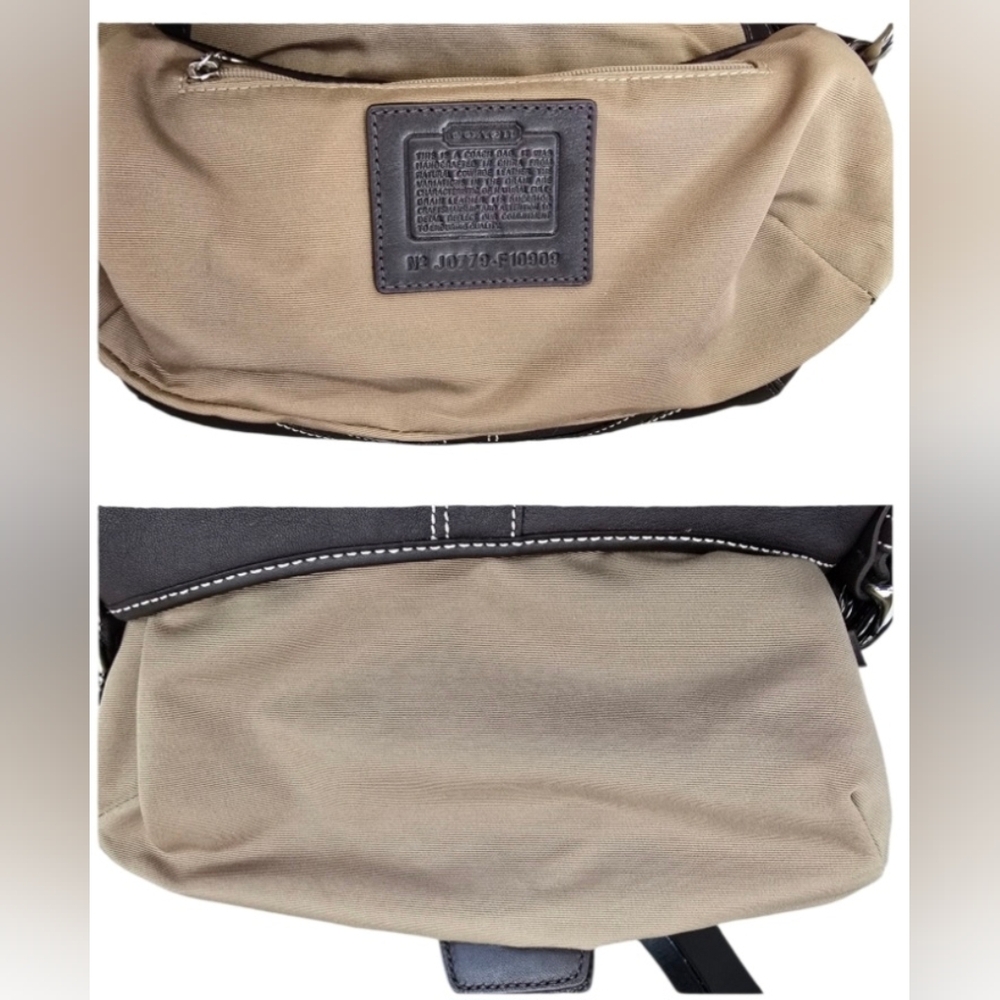 Coach Y2K '07 Small Soho Flap Shoulder Bag F10909 chocolate brown PRISTINE - Picture 10 of 12